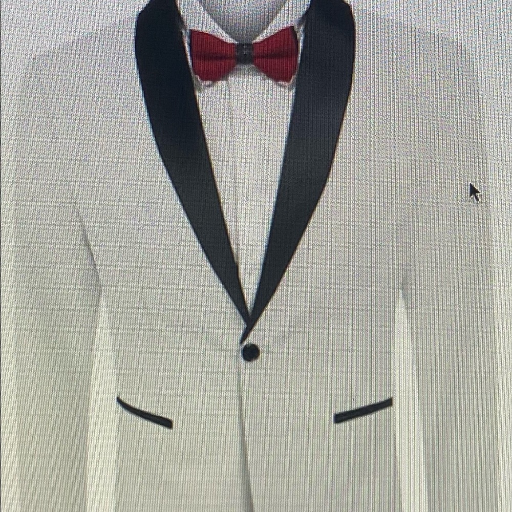 Beautiful brand new w/tags COOFANDY men’s tuxedo jacket white